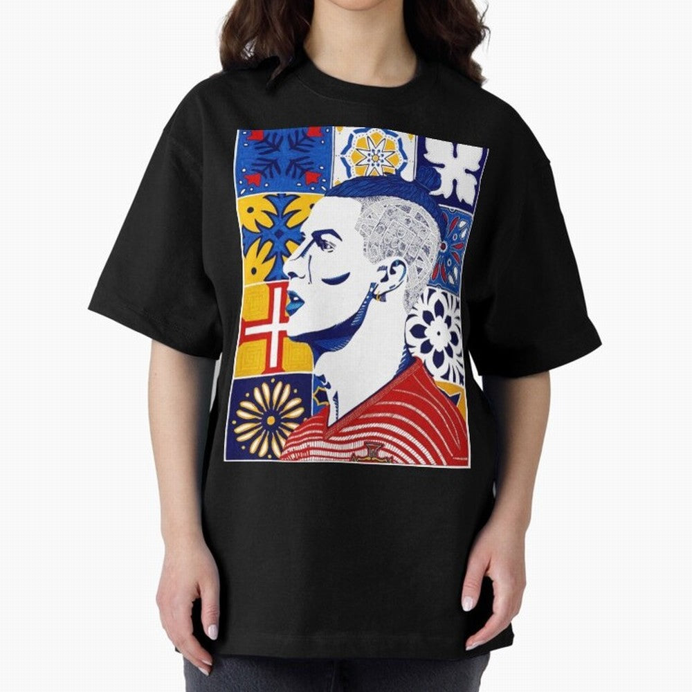 Cristiano Ronaldo Cristiano Ronaldo Azulejos Oversized T-Shirt Create the FIFA World Cup 2026 Group Stage Journey through Cristiano Ronaldo Highlights, Brazil Pride, Stadium Memories, Football Loyalty, International Chants and Championship