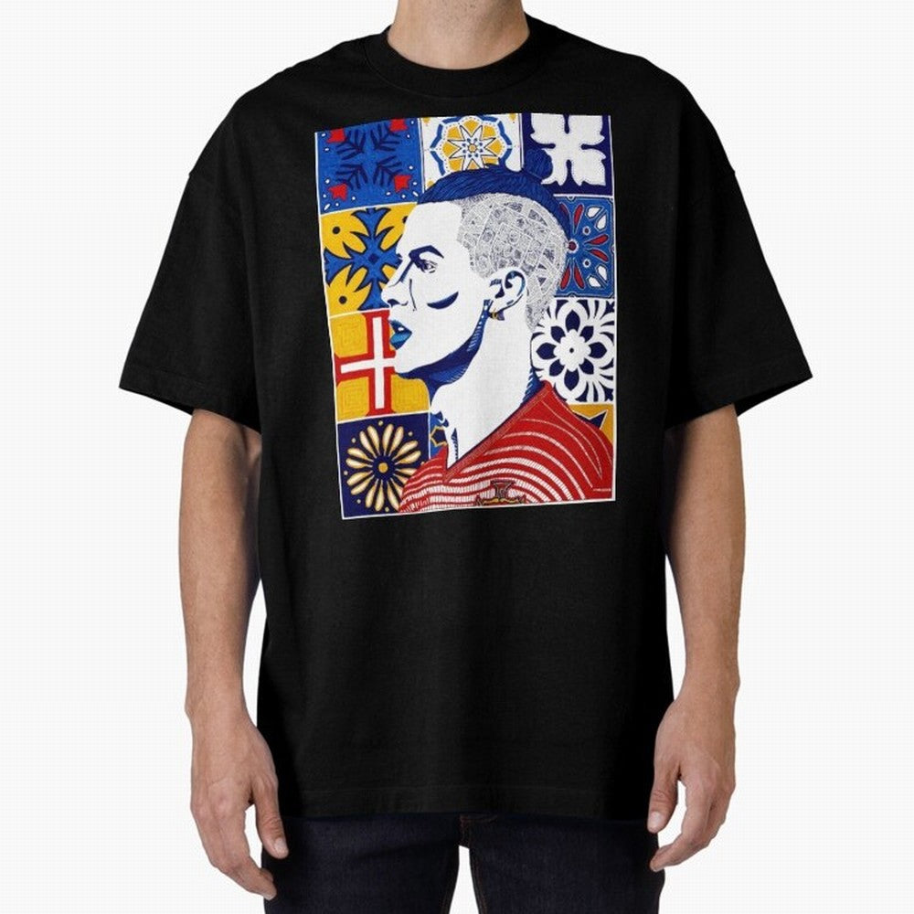 Cristiano Ronaldo Cristiano Ronaldo Azulejos Oversized T-Shirt Create the FIFA World Cup 2026 Group Stage Journey through Cristiano Ronaldo Highlights, Brazil Pride, Stadium Memories, Football Loyalty, International Chants and Championship
