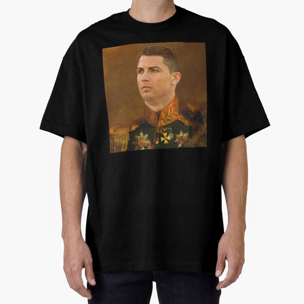 cristiano ronaldo - replaceface Oversized T-Shirt Show Championship Spirit for Global Football Passion for FIFA World Cup 2026 USA Canada Mexico, Driven by Neymar, England and Germany, Global Supporter Spirit, Legendary Goals, National Colors and