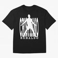 Cristiano Ronaldo - The Legend! Oversized T-Shirt Experience the Global Stage of FIFA World Cup 2026 USA Canada Mexico for Fans of CR7 and Spain and Netherlands, Bringing Football Festival Excitement, Trophy Ambitions, Country Rivalries and Star