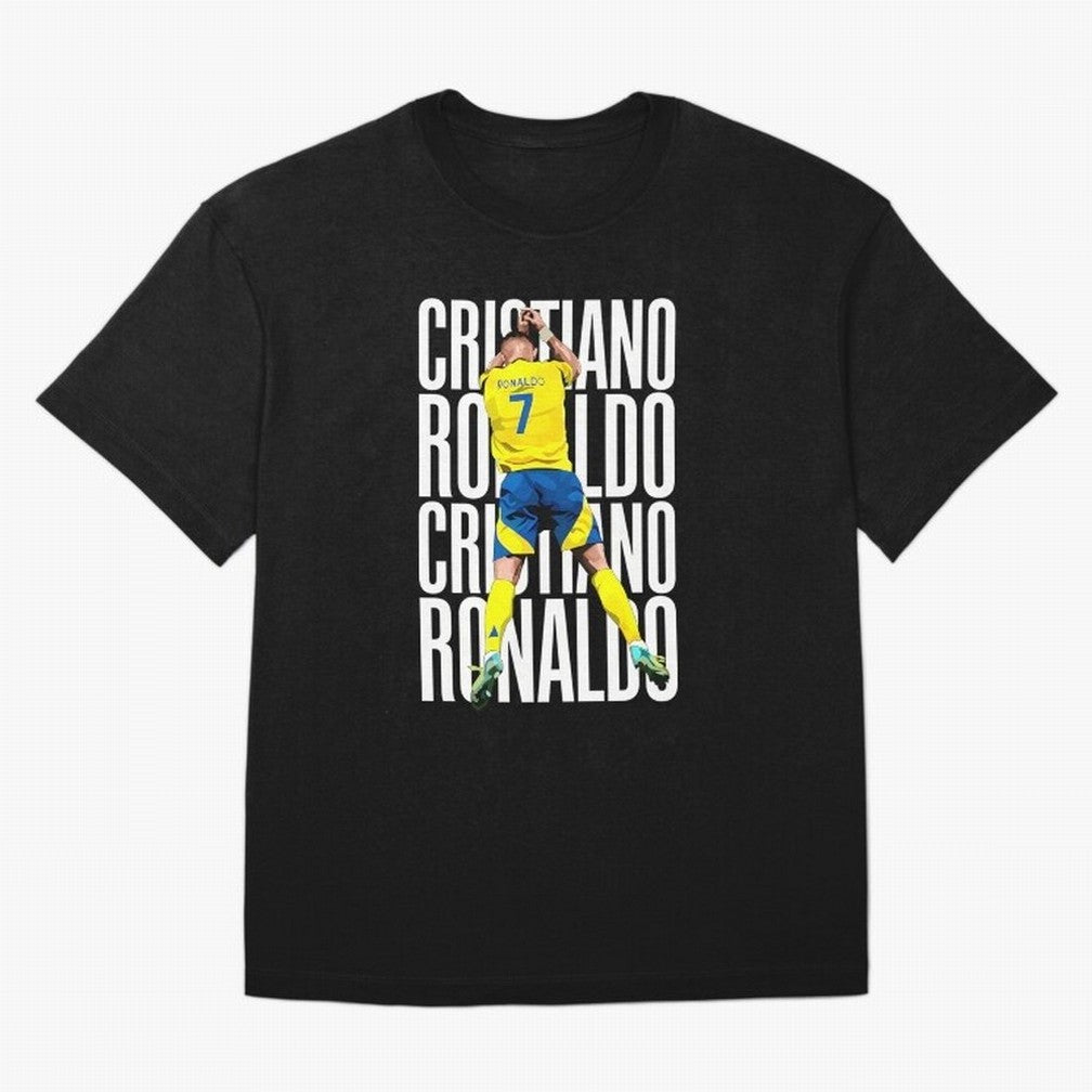 Cristiano Ronaldo Siuuuu Celebration Oversized T-Shirt Remember Iconic Moments from FIFA World Cup 2026 for Fans of Neymar, Haaland and Cristiano Ronaldo and Germany, Bringing Football Passion, Legendary Performances, Festival Vibes and Supporter