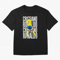 Cristiano Ronaldo Siuuuu Celebration Oversized T-Shirt Remember Iconic Moments from FIFA World Cup 2026 for Fans of Neymar, Haaland and Cristiano Ronaldo and Germany, Bringing Football Passion, Legendary Performances, Festival Vibes and Supporter
