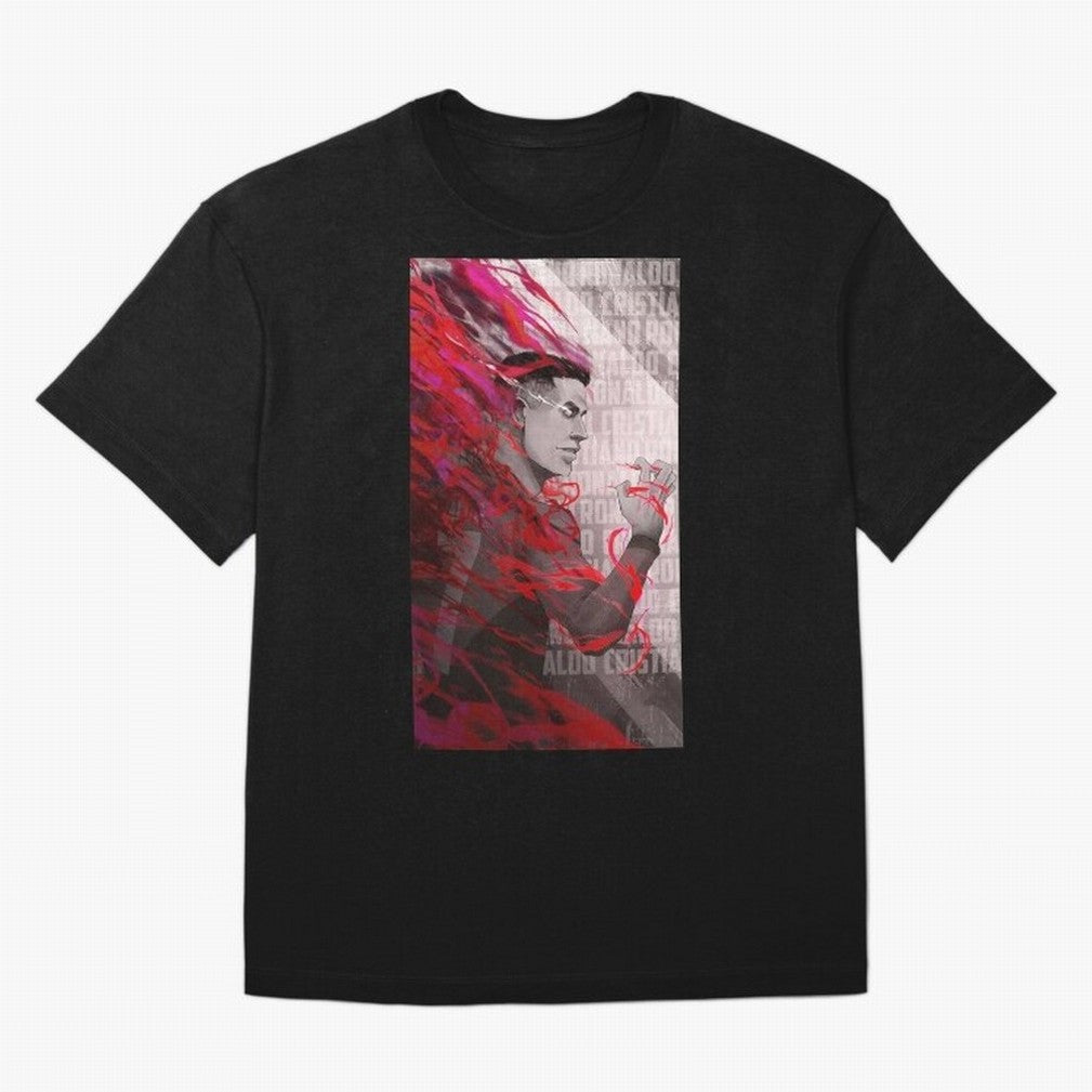 Cristiano Ronaldo x Blue Lock Oversized T-Shirt Make Your Look Match Global Football Passion for FIFA World Cup 2026 USA Canada Mexico, Made for Messi and Cristiano Ronaldo, England, Champion Mindset, Group Stage Buzz, Knockout Tension and