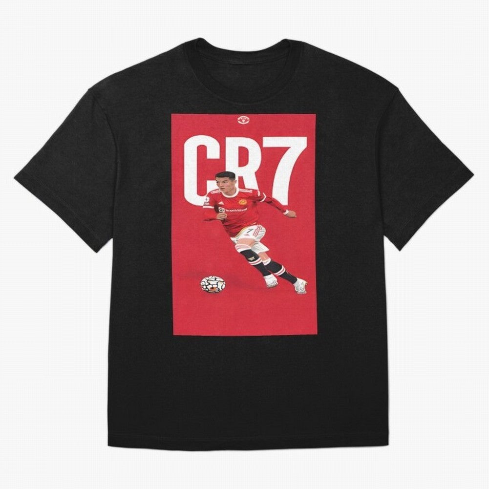 Cr7 Oversized T-Shirt Share FIFA World Cup 2026 USA Canada Mexico Filled with Haaland and Mbappe, England, France and Netherlands Energy, Championship Spirit, Famous Goals, Roaring Crowds and International Football Unity; Ideal for Passionate Fans
