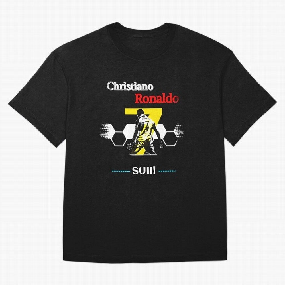 Cristiano Ronaldo Cr7 Oversized T-Shirt Bring Stadium Energy to FIFA World Cup 2026 Group Stage Spirit, with France, Neymar, Classic Soccer Heritage, Championship Pressure, Fan Loyalty and International Pride; Created for Match Day Parties, Soccer