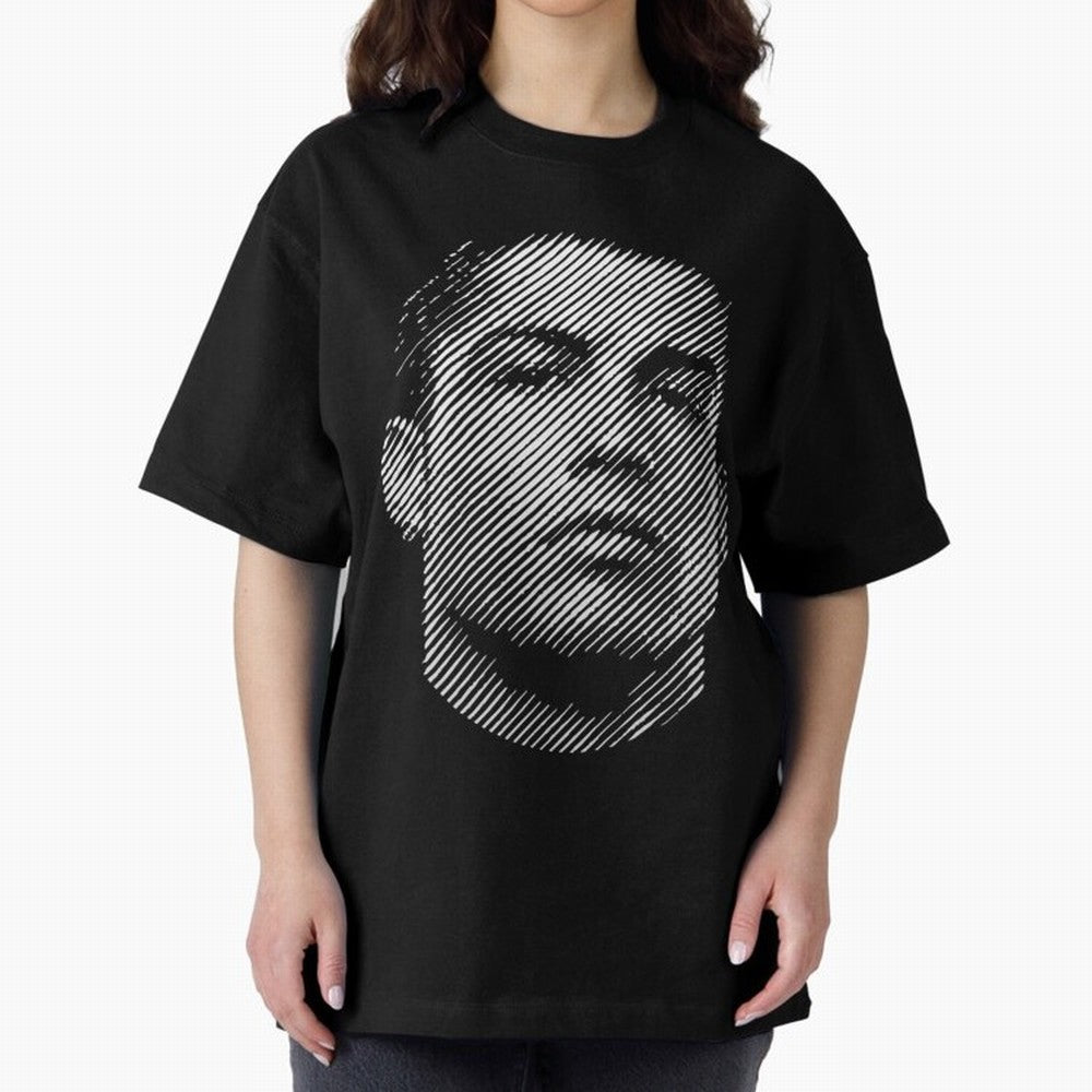 Cristiano Ronaldo Cristiano Ronaldo Halftone style Oversized T-Shirt Feel the Roar of Match Day Hype around FIFA World Cup 2026, Messi, CR7 and Mbappe, Spain, Worldwide Fan Energy, Dramatic Goals, Stadium Lights and Championship Celebrations;
