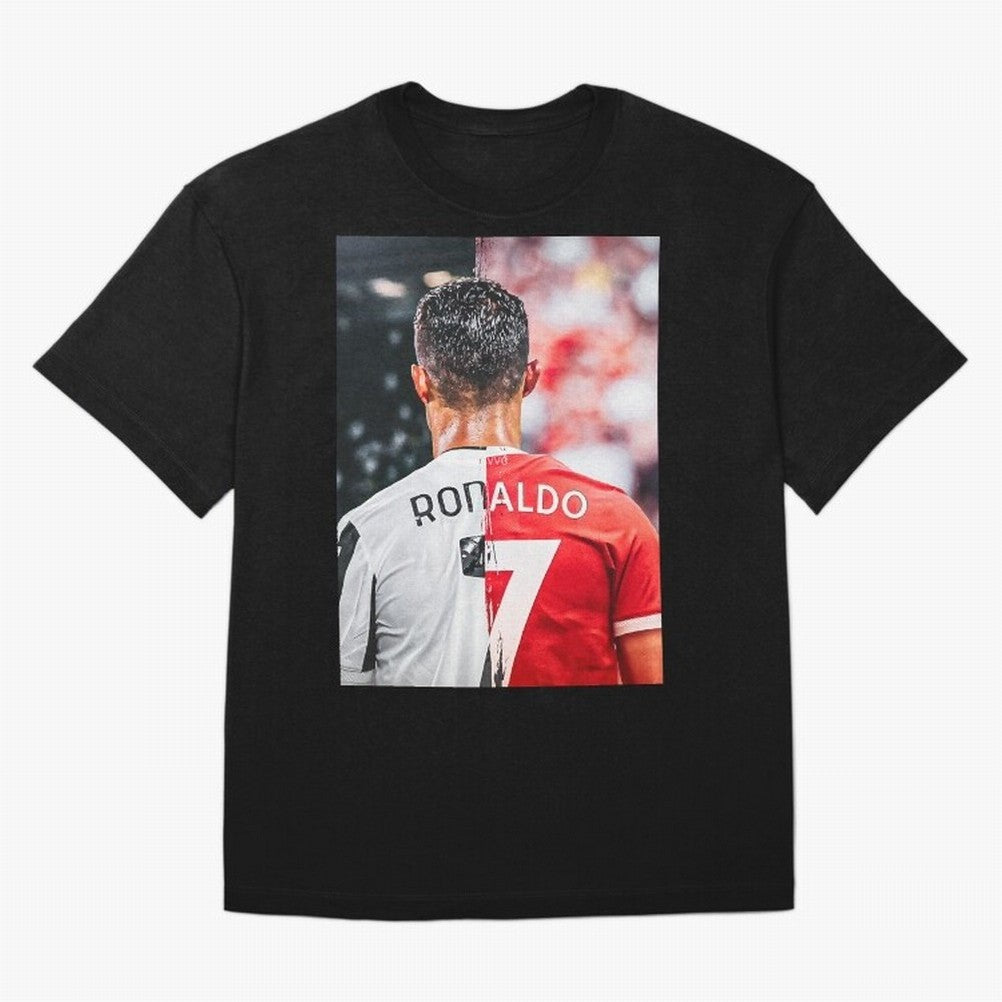Cristiano Ronaldo , Manchester Star , Football Poster 2122 Star Oversized T-Shirt Celebrate the Stars of FIFA World Cup 2026 USA Canada Mexico Spirit, Made for Portugal, Spain and Germany, Neymar, Stadium Memories, Football Loyalty, International