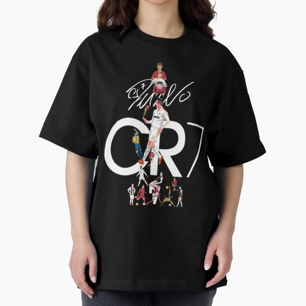 CR7 Oversized T-Shirt Remember Match Day Hype around FIFA World Cup 2026 USA Canada Mexico, Neymar, Argentina, Game Day Rituals, Football Legends, Country Pride and the Road to the Final; Built for Supporters Chasing Trophy Dreams, Final Match