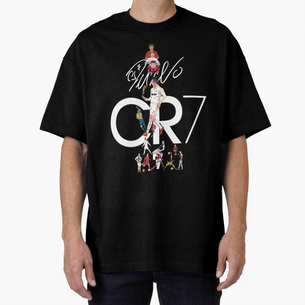 CR7 Oversized T-Shirt Remember Match Day Hype around FIFA World Cup 2026 USA Canada Mexico, Neymar, Argentina, Game Day Rituals, Football Legends, Country Pride and the Road to the Final; Built for Supporters Chasing Trophy Dreams, Final Match