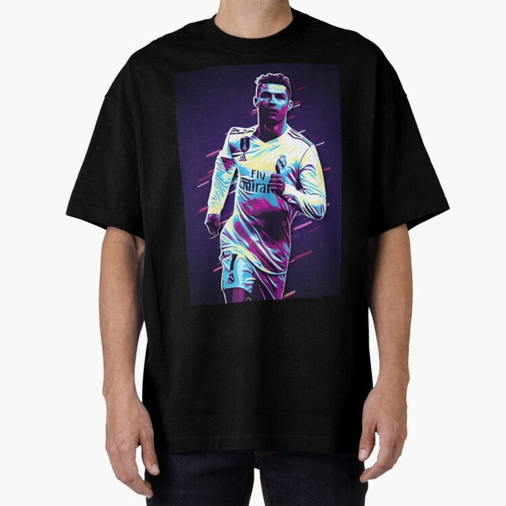 Cr7 Oversized T-Shirt Treasure Global Football Passion for FIFA World Cup 2026 USA Canada Mexico, Centered on CR7, Argentina, Goal Celebration Energy, Supporter Heritage, Football Icons and Worldwide Tournament Joy; Made for Collectors Who Enjoy