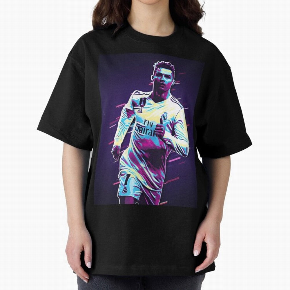 Cr7 Oversized T-Shirt Treasure Global Football Passion for FIFA World Cup 2026 USA Canada Mexico, Centered on CR7, Argentina, Goal Celebration Energy, Supporter Heritage, Football Icons and Worldwide Tournament Joy; Made for Collectors Who Enjoy