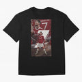 Cristiano Ronaldo Oversized T-Shirt Carry the Dream of FIFA World Cup 2026 Celebrating Mbappe, England and Germany Energy, Supporter Pride, Iconic Celebrations, Legendary Names and Global Match Day Energy; Great for Supporters Who Love Legendary