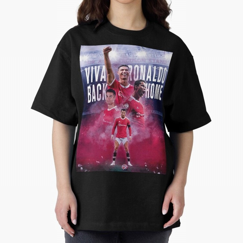 Cristiano Ronaldo Cr7 The Legend Of Manchester United , Ronaldo Gifts, Ronaldo Best Selling , Ronald Oversized T-Shirt Celebrate Golden Goal Energy in FIFA World Cup 2026 Group Stage for Fans of Cristiano Ronaldo, Haaland and CR7 and England,