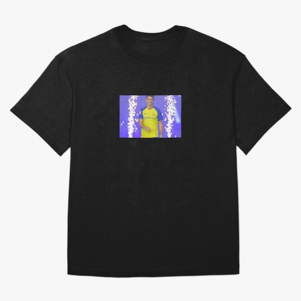 CRISTIANO RONALDO AL NASSR Oversized T-Shirt Show Your Stadium Side during FIFA World Cup 2026 Featuring Messi, Neymar and Mbappe, Argentina and Brazil Energy, Classic Soccer Heritage, Championship Pressure, Fan Loyalty and International Pride;