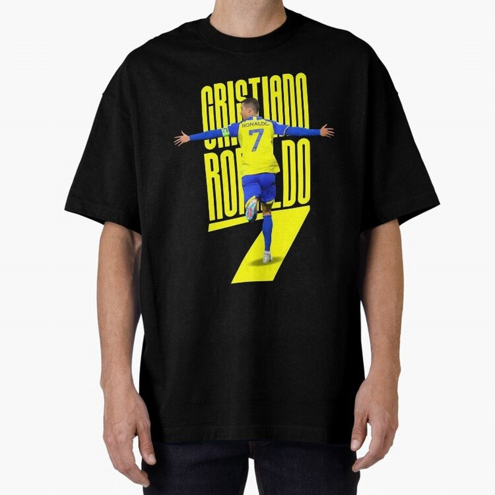 cristiano ronaldo 7 Oversized T-Shirt Join the Global Buzz around FIFA World Cup 2026 USA Canada Mexico Spirit, Connected to Argentina, Cristiano Ronaldo, Haaland and CR7, Championship Spirit, Famous Goals, Roaring Crowds and International Football