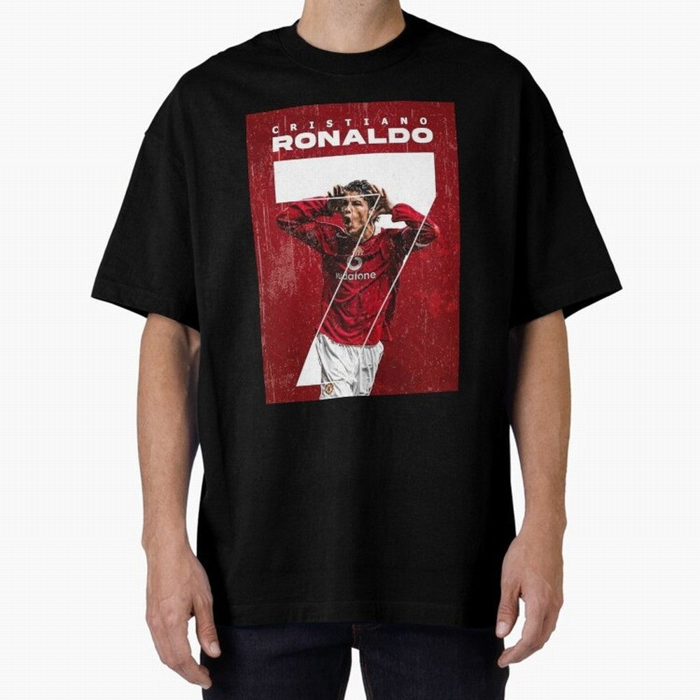 Cristiano Ronaldo Oversized T-Shirt Carry National Pride through the FIFA World Cup 2026 Journey through Mbappe and Neymar Highlights, England Pride, Champion Mindset, Group Stage Buzz, Knockout Tension and Passionate Fan Culture; Ideal for Fans