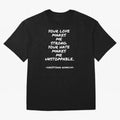 Christiano Ronaldo - Your love makes me strong. Your hate makes me unstoppable Oversized T-Shirt Support the FIFA World Cup 2026 USA Canada Mexico Journey through Cristiano Ronaldo Highlights, England, France and Netherlands Pride, Football