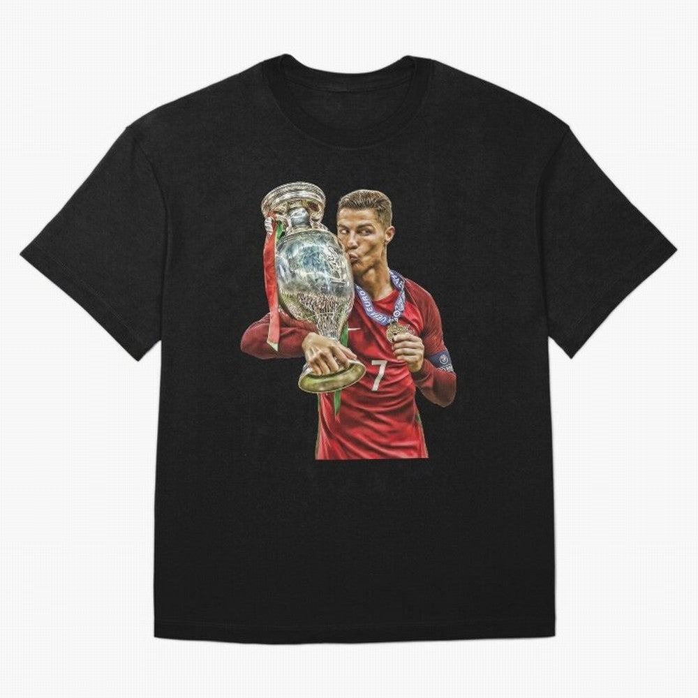 Ronaldo The Lagend Oversized T-Shirt Bring World Football Passion into FIFA World Cup 2026 USA Canada Mexico Featuring Haaland and Mbappe, Spain Energy, Championship Spirit, Famous Goals, Roaring Crowds and International Football Unity; Created for