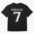 cristiano ronaldo Oversized T-Shirt Celebrate the Stars of FIFA World Cup 2026 Spirit, Built around Spain and Netherlands, Mbappe, Sports Nostalgia, International Competition, Famous Players and Unforgettable Victories; Great for Supporters Who