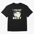 Cristiano Ronaldo - I Am The Best. Oversized T-Shirt Live for the Drama of FIFA World Cup 2026 Group Stage for Fans of Cristiano Ronaldo, Haaland and CR7 and France, Bringing Retro Football Energy, Iconic Rivalries, Trophy Chase Drama and Stadium