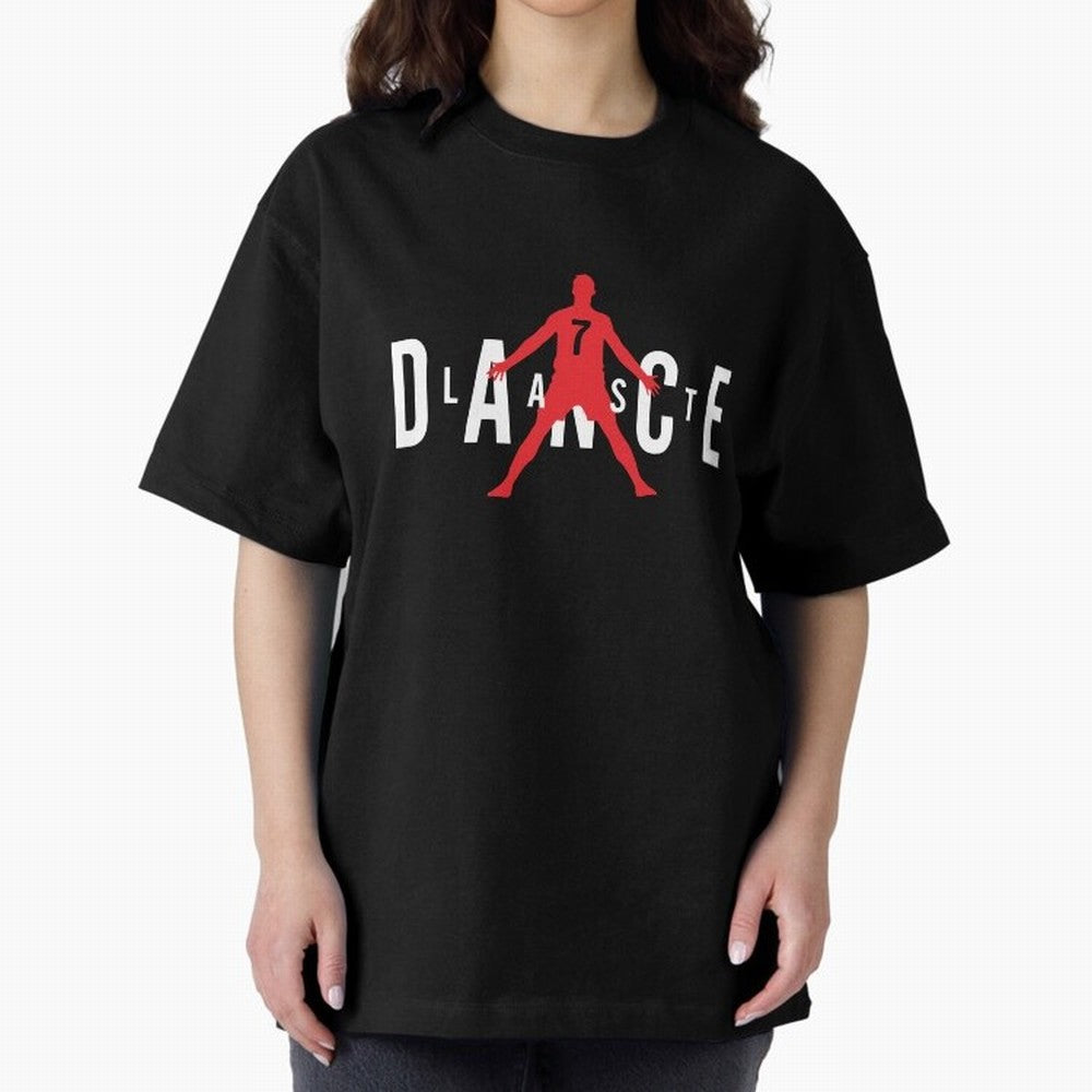 The Last Dance CR7 Oversized T-Shirt Represent Global Football Passion for FIFA World Cup 2026 Group Stage, Centered on Haaland, Portugal, Tournament Hype, Historic Matchups, Family Viewing Parties and Global Sports Pride; Ideal for Fans Who Follow