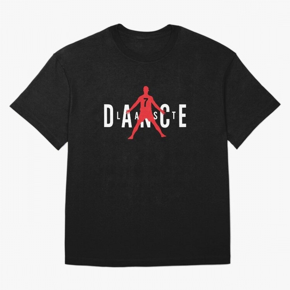 The Last Dance CR7 Oversized T-Shirt Represent Global Football Passion for FIFA World Cup 2026 Group Stage, Centered on Haaland, Portugal, Tournament Hype, Historic Matchups, Family Viewing Parties and Global Sports Pride; Ideal for Fans Who Follow