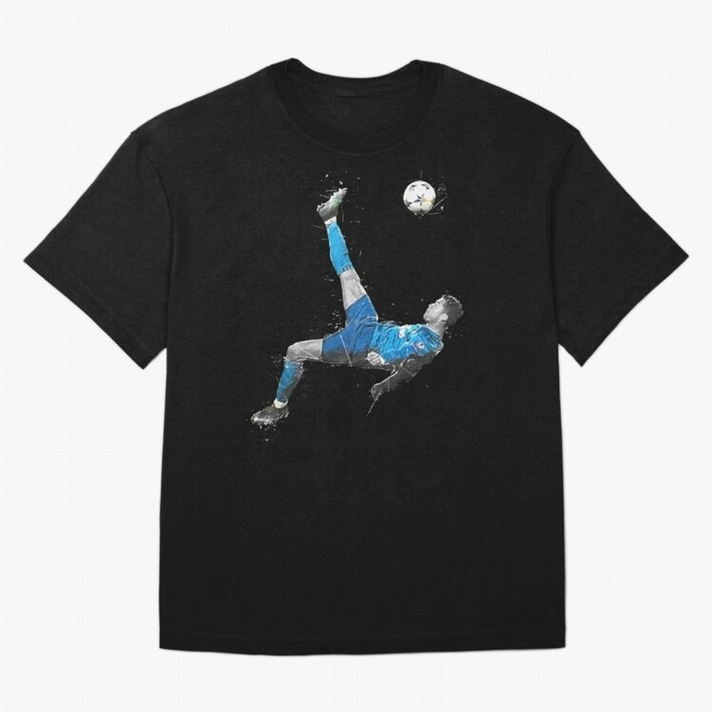 Cristiano Ronaldo Oversized T-Shirt Celebrate the Next Chapter of Match Day Hype around FIFA World Cup 2026, Cristiano Ronaldo, Haaland and CR7, Portugal, Championship Spirit, Famous Goals, Roaring Crowds and International Football Unity; Great for