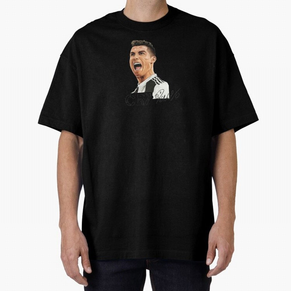 Cr7 Cristiano Ronaldo 7 Oversized T-Shirt Upgrade Global Football Passion for FIFA World Cup 2026 USA Canada Mexico, with Mbappe and Neymar, Netherlands, Football Passion, Legendary Performances, Festival Vibes and Supporter Community; Perfect for