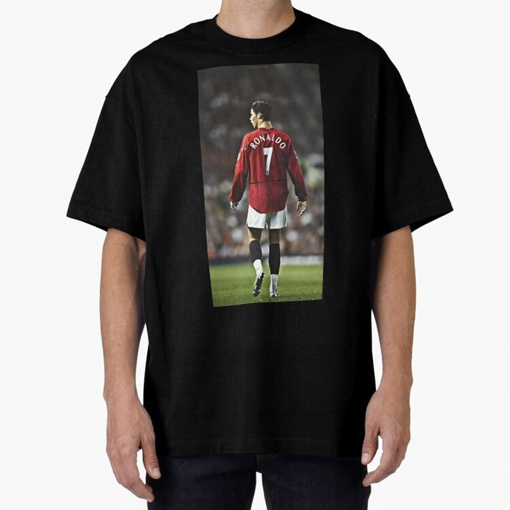 Cr7 Oversized T-Shirt Represent Match Day Hype around FIFA World Cup 2026 Group Stage, Messi, Neymar and Mbappe, England, Football History, Final Match Energy, Crowd Noise and Once in a Lifetime Moments; Great for Watch Parties, Sports Bars, Family