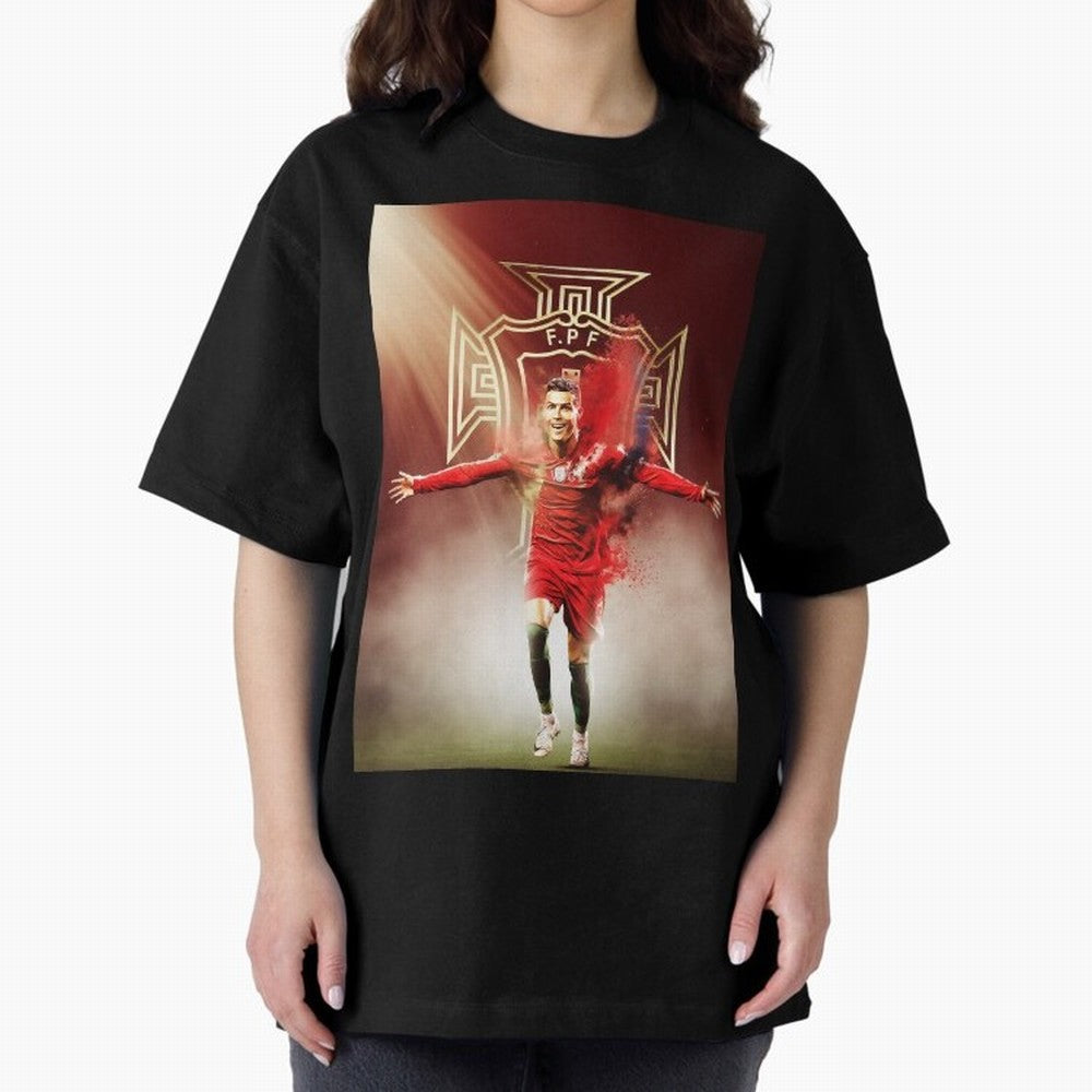 Cristiano Ronaldo Cr7 legend of his country , Ronaldo Gifts, Ronaldo Best Selling Oversized T-Shirt Show Passion for the Stars of Global Football Passion for FIFA World Cup 2026, Celebrating Cristiano Ronaldo, Argentina, France and Brazil,
