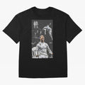Cristiano Ronaldo CR7 Football Art Poster Oversized T-Shirt Bring Retro Soccer Energy to Global Football Passion for FIFA World Cup 2026 USA Canada Mexico, Filled with Cristiano Ronaldo, Haaland and CR7, France, Vintage Soccer Flavor, Modern