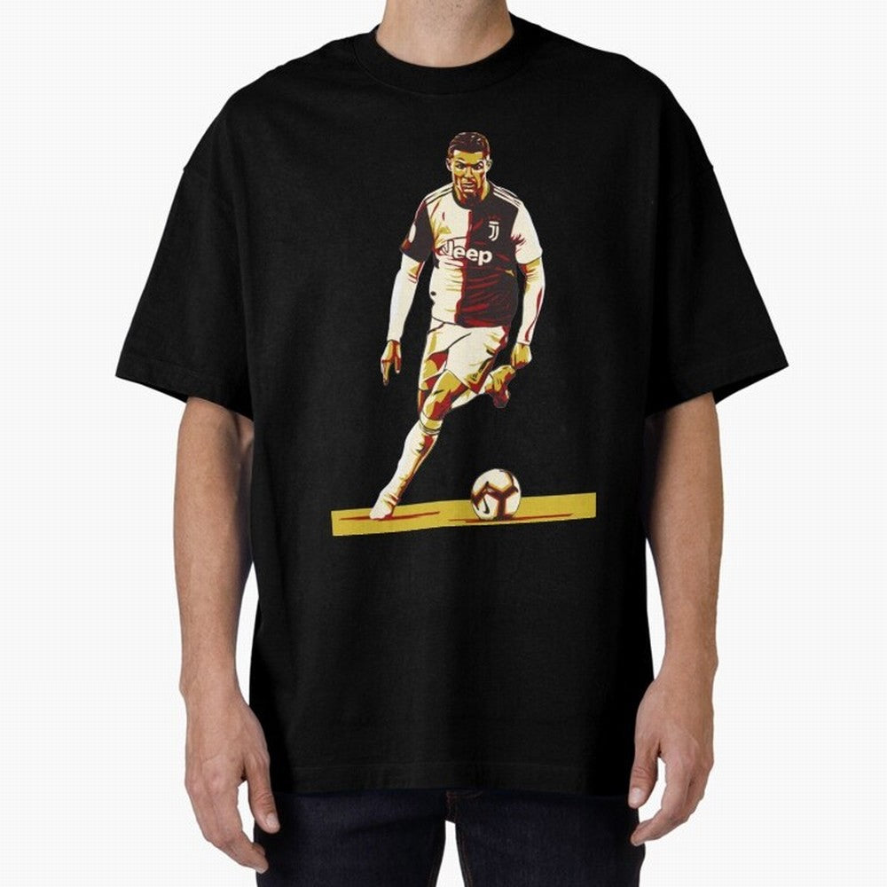 Cristiano Ronaldo Ronaldo Oversized T-Shirt Bring International Match Energy to the FIFA World Cup 2026 Journey through Messi and Cristiano Ronaldo Highlights, France and Portugal Pride, Soccer Culture, Superstar Moments, National Team Dreams and