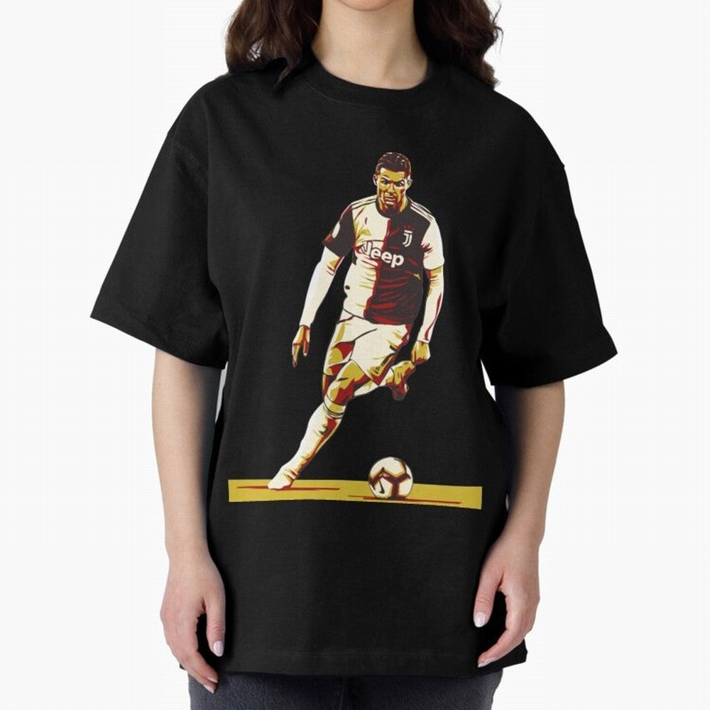 Cristiano Ronaldo Ronaldo Oversized T-Shirt Bring International Match Energy to the FIFA World Cup 2026 Journey through Messi and Cristiano Ronaldo Highlights, France and Portugal Pride, Soccer Culture, Superstar Moments, National Team Dreams and