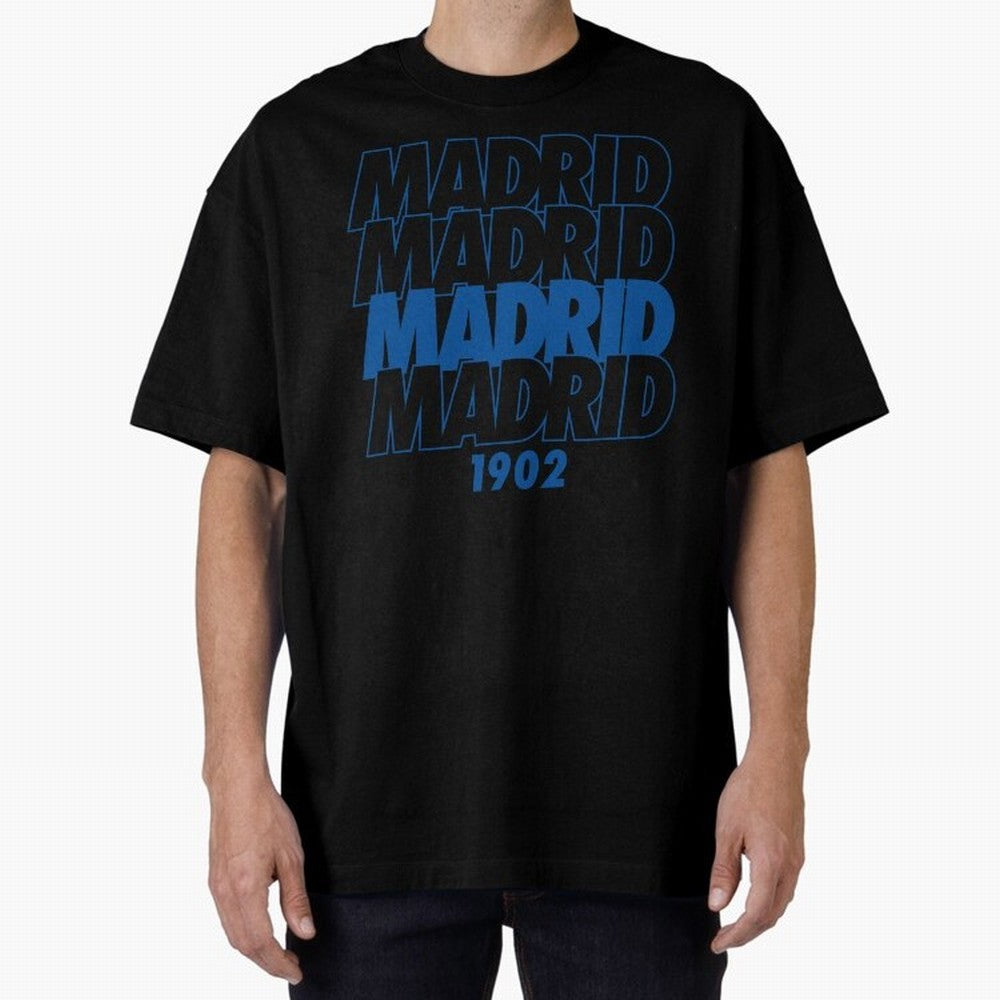 Real Madrid Oversized T-Shirt Stand Proud for the FIFA World Cup 2026 Journey through Messi, CR7 and Mbappe Highlights, Brazil Pride, Game Day Rituals, Football Legends, Country Pride and the Road to the Final; Made for Die Hard Supporters, Soccer