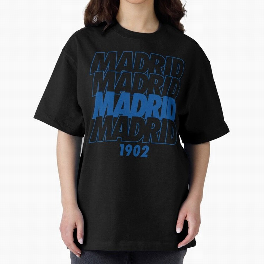 Real Madrid Oversized T-Shirt Stand Proud for the FIFA World Cup 2026 Journey through Messi, CR7 and Mbappe Highlights, Brazil Pride, Game Day Rituals, Football Legends, Country Pride and the Road to the Final; Made for Die Hard Supporters, Soccer