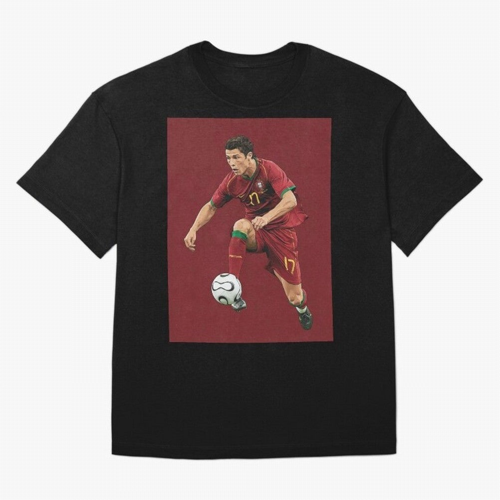 Ronaldo Oversized T-Shirt Support FIFA World Cup 2026 USA Canada Mexico Spirit, Built around Netherlands, Messi, Neymar and Mbappe, Worldwide Fan Energy, Dramatic Goals, Stadium Lights and Championship Celebrations; Great for Supporters Who Love