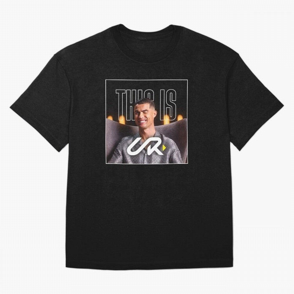 UR Cristiano Yt Oversized T-Shirt Show Up for the Glory of FIFA World Cup 2026 USA Canada Mexico Spirit, Inspired by Portugal, Haaland, Retro Football Energy, Iconic Rivalries, Trophy Chase Drama and Stadium Atmosphere; Perfect for Supporters Who