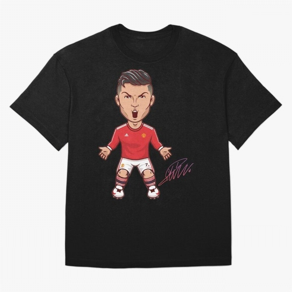 Cristiano Ronaldo CR7 Signature Oversized T-Shirt Bring Match Day Fire to FIFA World Cup 2026 Group Stage Spirit, Highlighting England and Germany, Messi and Cristiano Ronaldo, Retro Football Energy, Iconic Rivalries, Trophy Chase Drama and Stadium