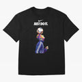 Cristiano Ronaldo Wpap - JUST DO IT Oversized T-Shirt Celebrate Fan Favorites in FIFA World Cup 2026 Inspired by Haaland and Mbappe, Brazil, Portugal and Argentina Energy, Football History, Final Match Energy, Crowd Noise and Once in a Lifetime