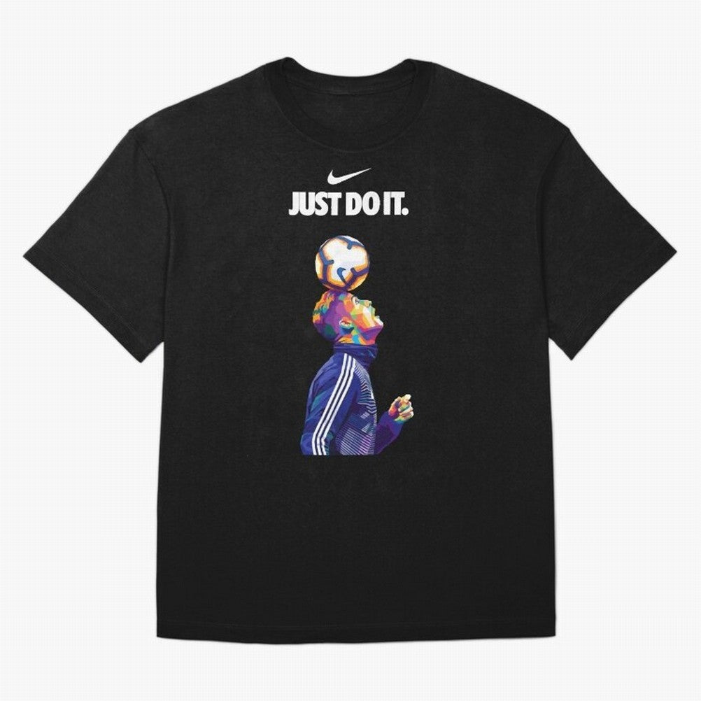 Cristiano Ronaldo Wpap - JUST DO IT Oversized T-Shirt Celebrate Fan Favorites in FIFA World Cup 2026 Inspired by Haaland and Mbappe, Brazil, Portugal and Argentina Energy, Football History, Final Match Energy, Crowd Noise and Once in a Lifetime