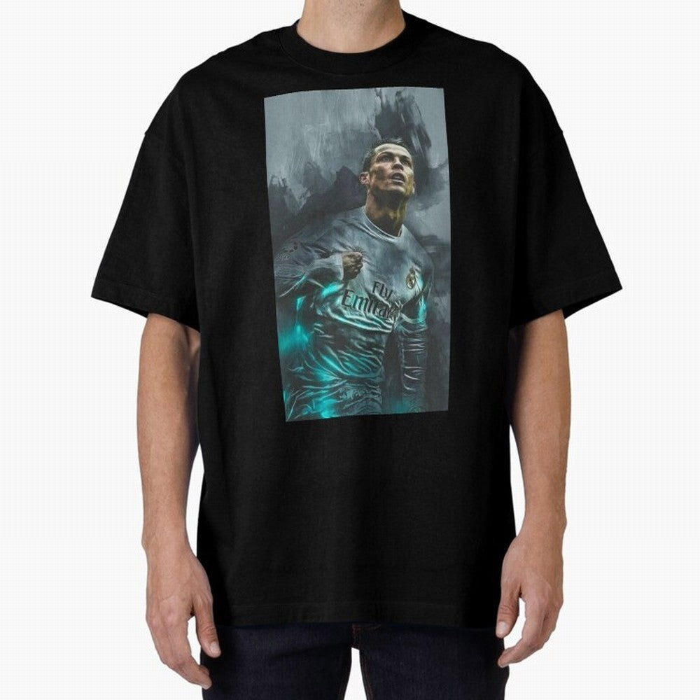 Cristiano Ronaldo Oversized T-Shirt Feel the FIFA World Cup 2026 Group Stage Journey through Messi and Cristiano Ronaldo Highlights, Argentina and Brazil Pride, Match Day Excitement, Supporter Culture, Golden Goals and Global Football Passion;