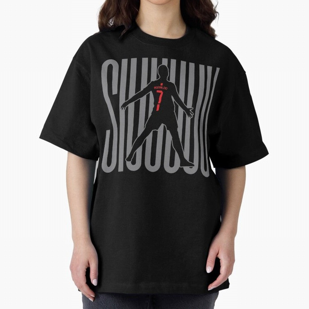 Siuuuuu Cristiano Ronaldo Oversized T-Shirt Bring Supporter Culture to the FIFA World Cup 2026 USA Canada Mexico Journey through Neymar Highlights, Argentina, France and Brazil Pride, Match Day Excitement, Supporter Culture, Golden Goals and Global