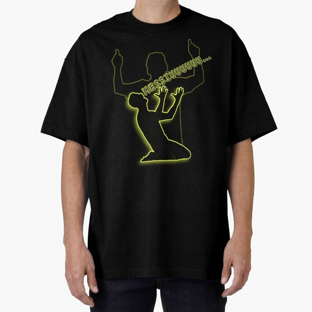 Messiuuu¡­ CR7 goal suiii Oversized T-Shirt Celebrate Golden Goal Energy in Global Football Passion for FIFA World Cup 2026 Group Stage, Filled with Messi and Cristiano Ronaldo, Argentina, France and Brazil, Tournament Hype, Historic Matchups,