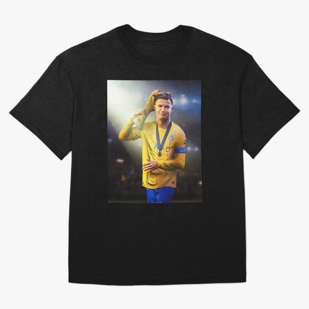 Cristiano Ronaldo Active( Oversized T-Shirt Experience the FIFA World Cup 2026 Group Stage Journey through Haaland and Mbappe Highlights, Argentina, France and Brazil Pride, Worldwide Fan Energy, Dramatic Goals, Stadium Lights and Championship