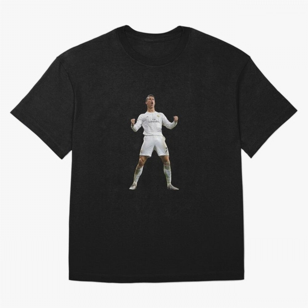 CR7 Phone Case Cristiano Ronaldo Soccer Design Oversized T-Shirt Celebrate Supporters United by Global Football Passion for FIFA World Cup 2026 Group Stage, Featuring Cristiano Ronaldo, Haaland and CR7, Argentina and Brazil, Champion Mindset, Group
