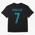 Cristiano Ronaldo 2018 Oversized T-Shirt Support Iconic Players in FIFA World Cup 2026 Group Stage Made for Cristiano Ronaldo, Haaland and CR7, Germany Energy, Match Day Excitement, Supporter Culture, Golden Goals and Global Football Passion; Ideal