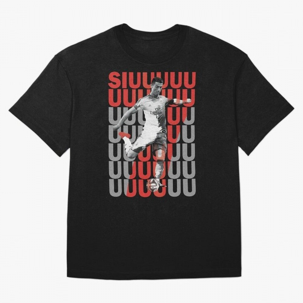 Siuuuuuu Cristiano Ronaldo Classic Oversized T-Shirt Fuel FIFA World Cup 2026 for Fans of Neymar and Spain and Netherlands, Bringing Stadium Chants, National Pride, Trophy Dreams and Unforgettable Football Memories; Perfect for Fans, Collectors,