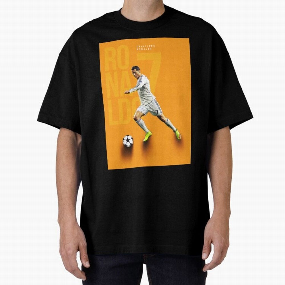 Cristiano Ronaldo 7 Oversized T-Shirt Bring Stadium Energy to FIFA World Cup 2026 for Fans of Neymar and Germany, Bringing Stadium Chants, National Pride, Trophy Dreams and Unforgettable Football Memories; Created for Match Day Parties, Soccer