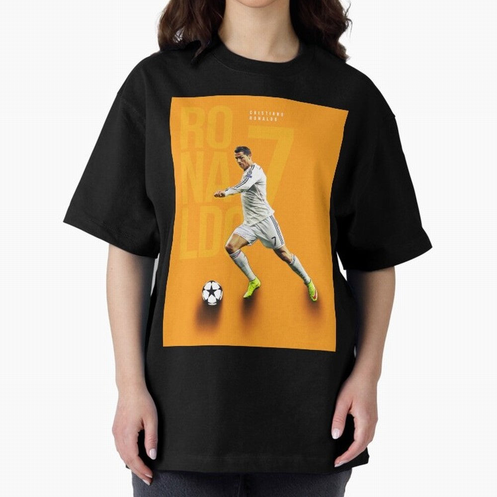 Cristiano Ronaldo 7 Oversized T-Shirt Bring Stadium Energy to FIFA World Cup 2026 for Fans of Neymar and Germany, Bringing Stadium Chants, National Pride, Trophy Dreams and Unforgettable Football Memories; Created for Match Day Parties, Soccer