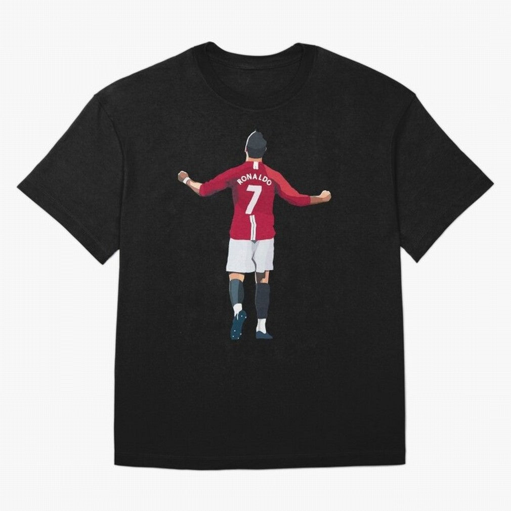 Cristiano Ronaldo Active Oversized T-Shirt Share the Excitement of FIFA World Cup 2026 Spirit, with Spain, Haaland and Mbappe, Goal Celebration Energy, Supporter Heritage, Football Icons and Worldwide Tournament Joy; Ideal for Football Dads,
